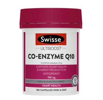 澳洲Swisse 斯维诗辅酶Q10胶囊 护心150mg 180粒