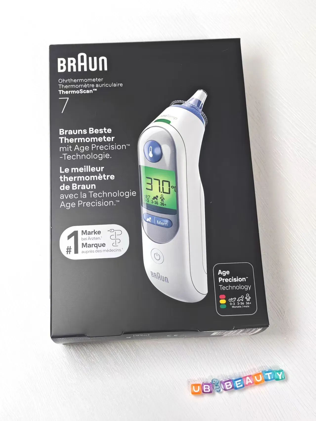 德國Braun百靈耳溫槍IRT6525 嬰兒兒童溫度計 博朗電子耳溫計