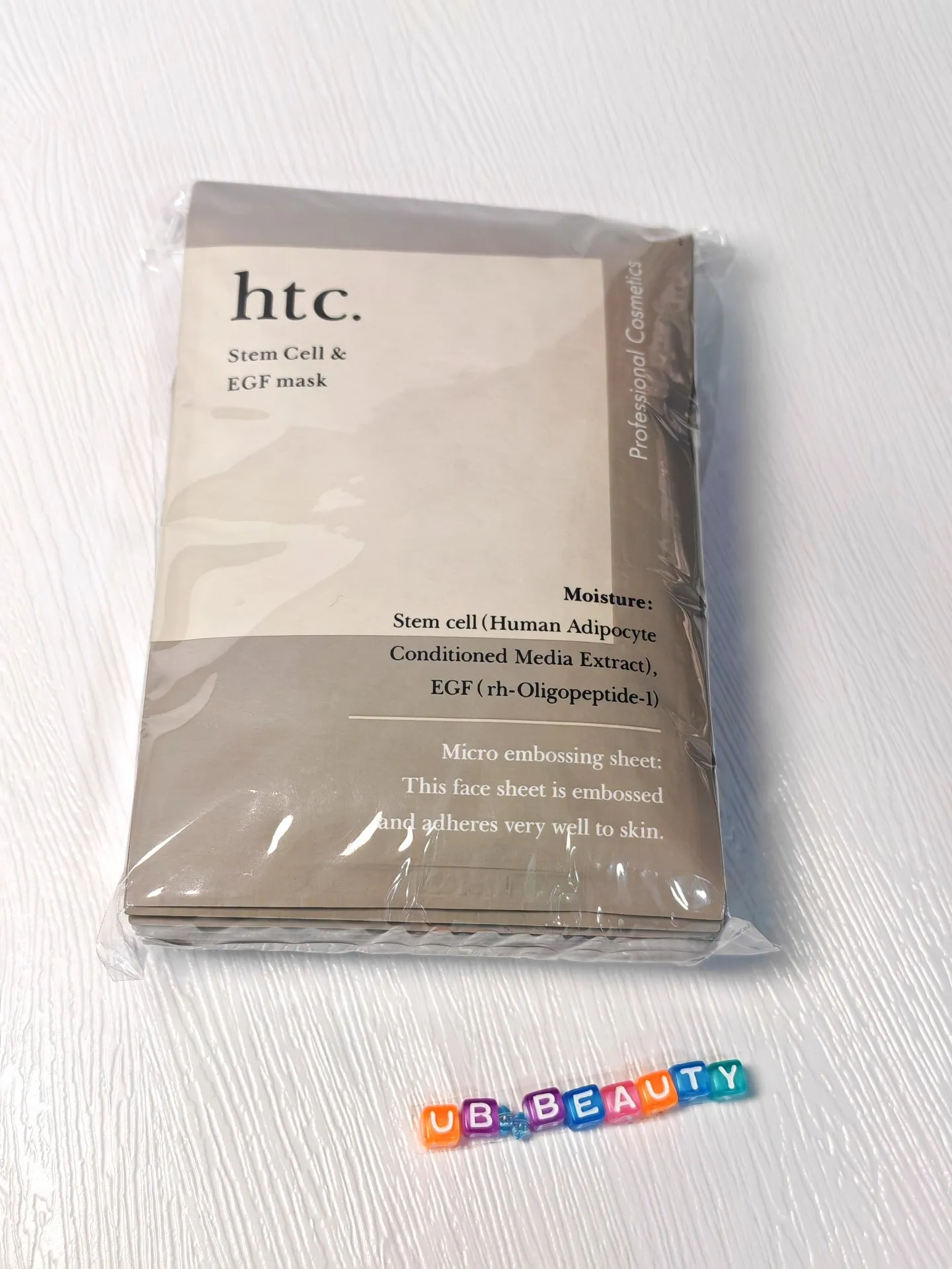 日本院線美容院HTC幹細胞面膜深層保濕滋潤10片裝